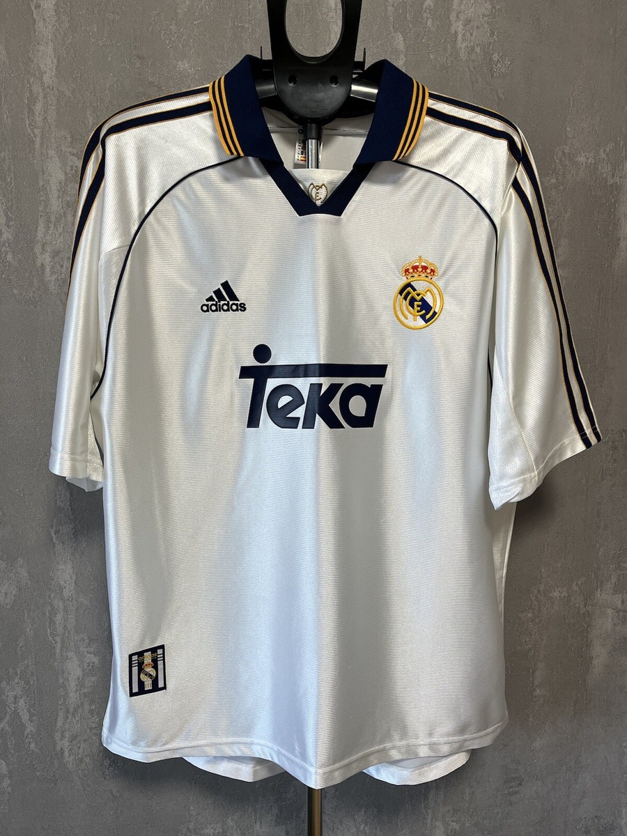 Real Madrid Home 1998-00 RAUL shirt - Retro Shirt